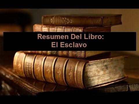 libro el esclavo