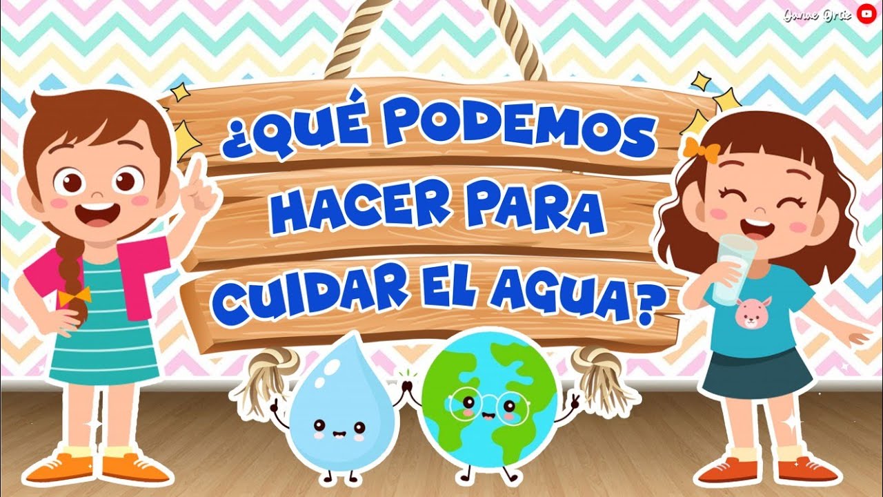 niños imagenes de como cuidar el agua en casa