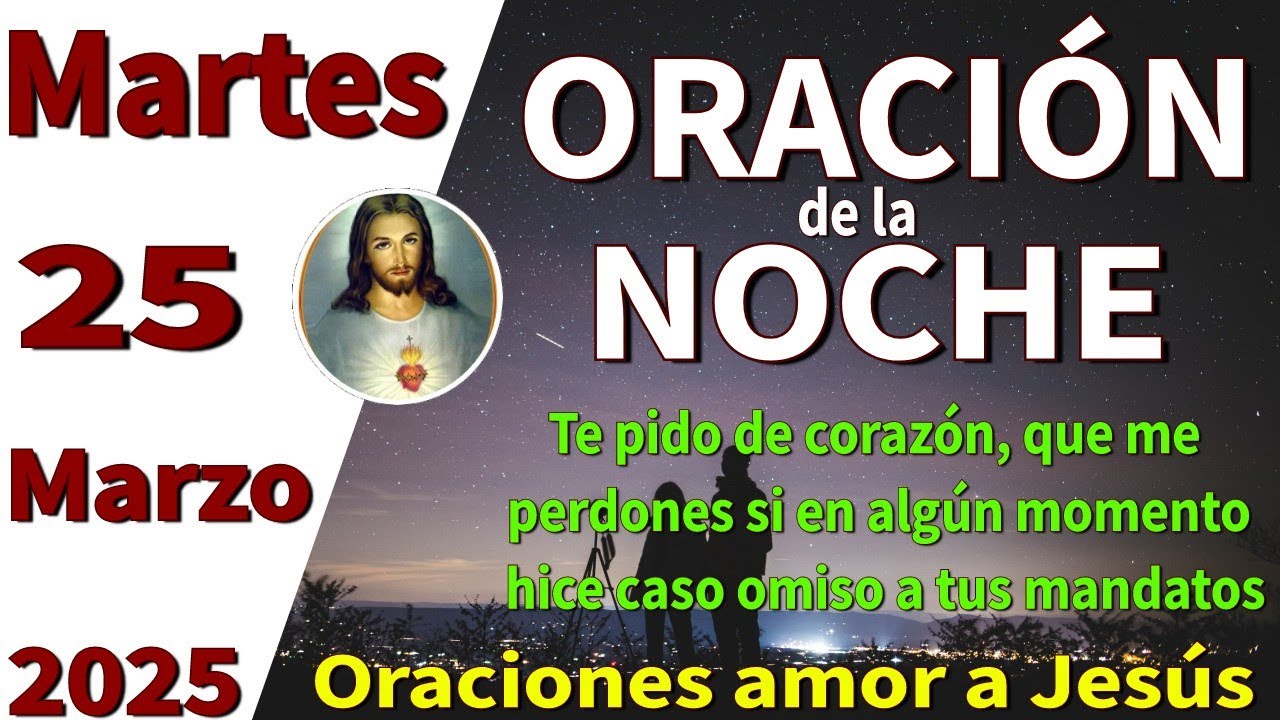 oracion de la noche de hoy