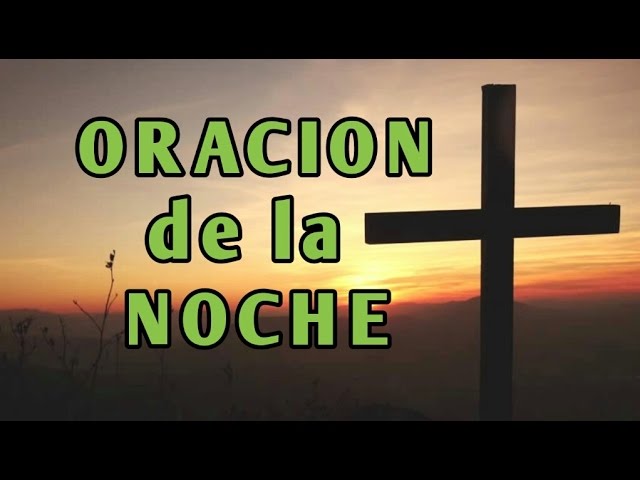 oracion de la noche