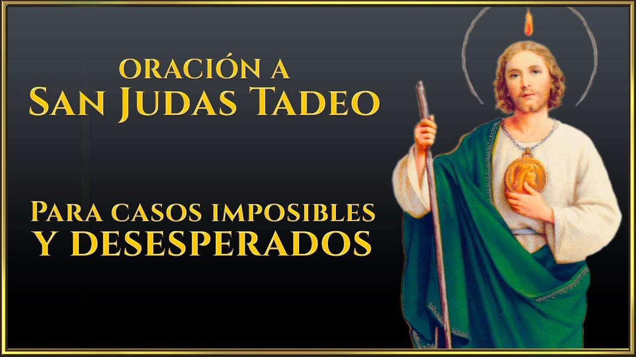 oracionn a san judas tadeo