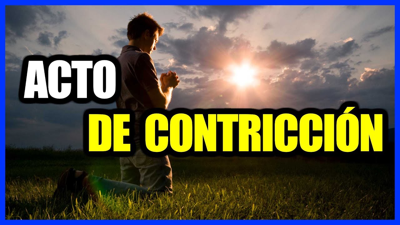 acto de contricion oracion