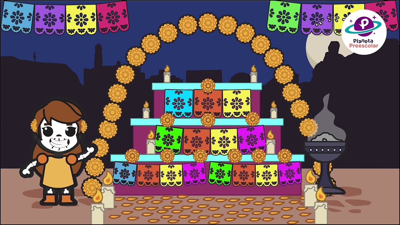altar de muertos para niños