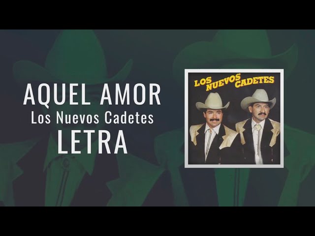 aquel amor letra