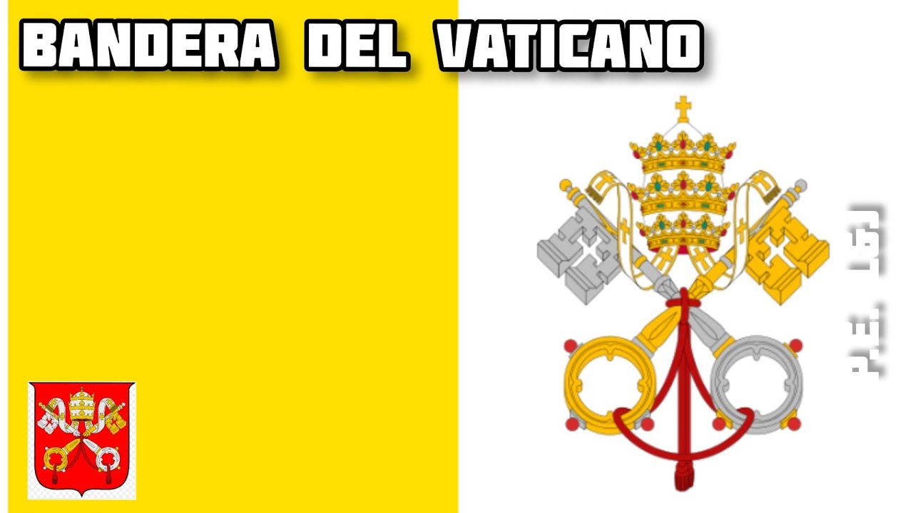 bandera del vaticano
