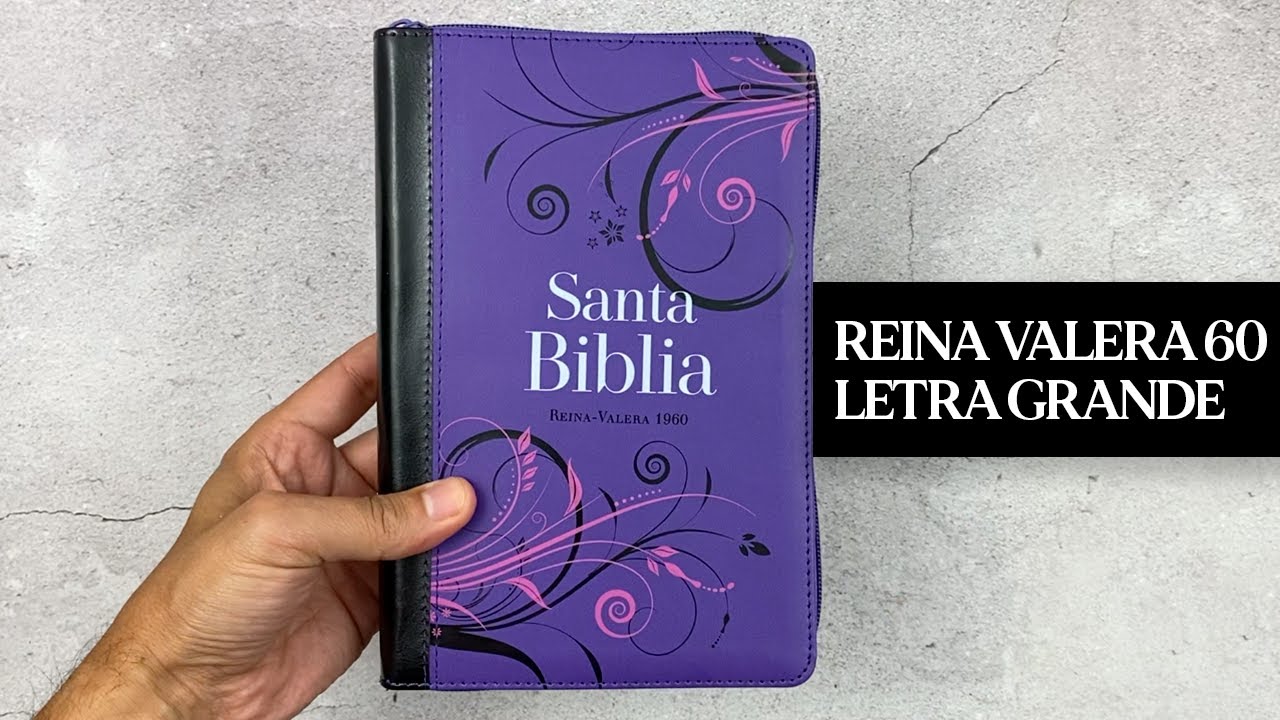 biblia reina valera 1960 letra grande