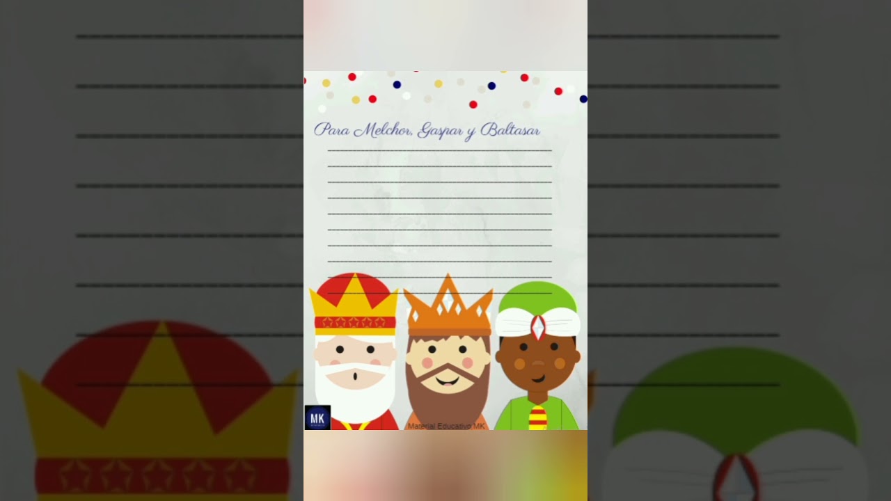 cartas para los reyes magos