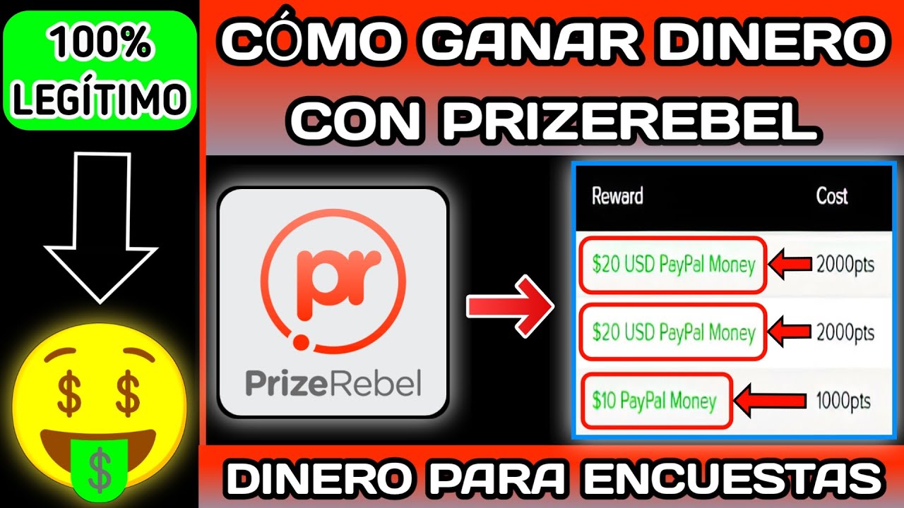 ganar dinero con PrizeRebel