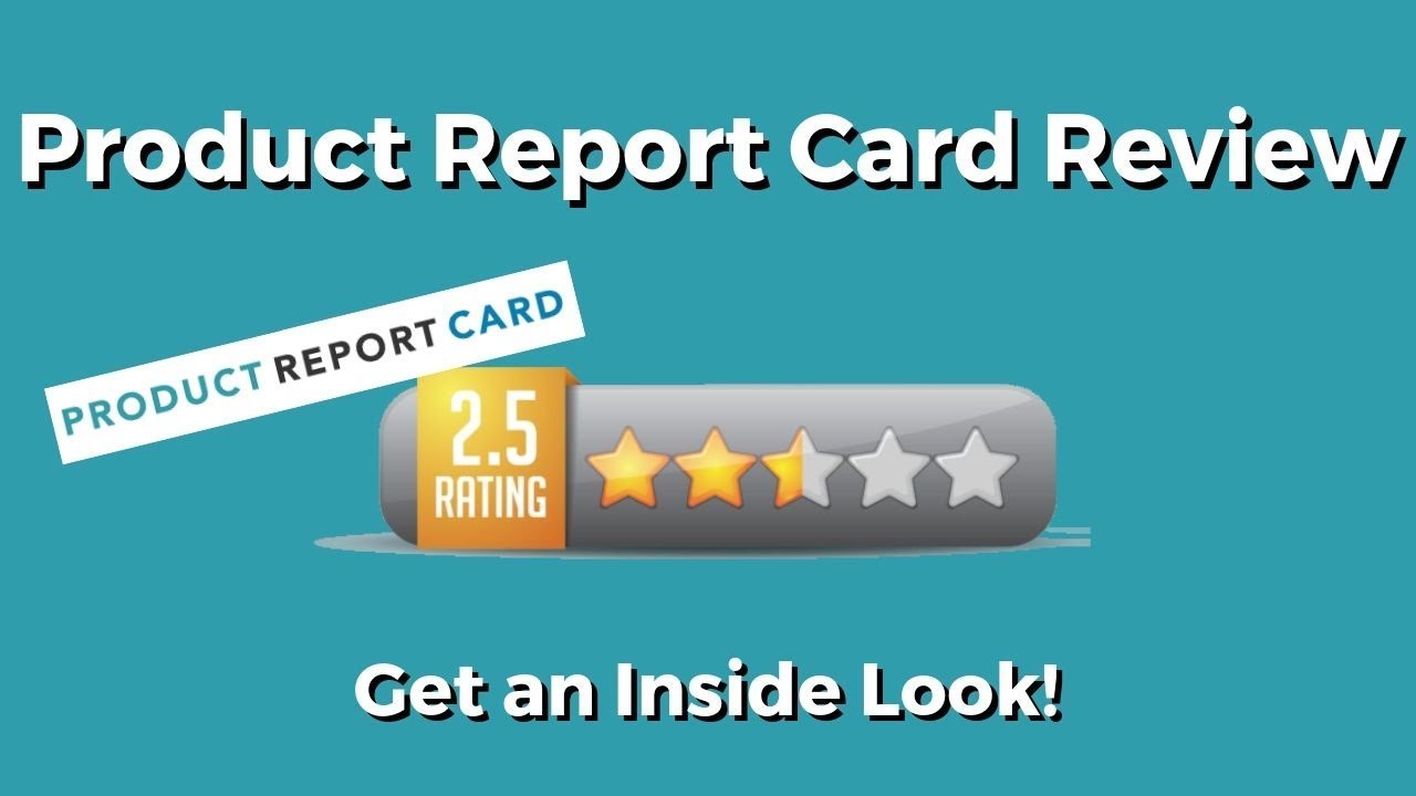 ganar dinero con Product Report Card