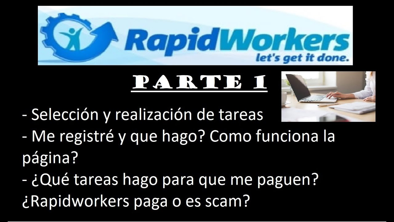 ganar dinero con RapidWorkers